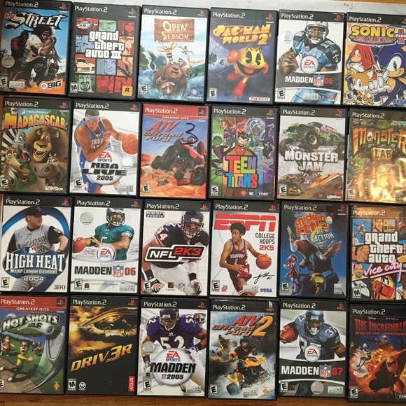 ps2 video games